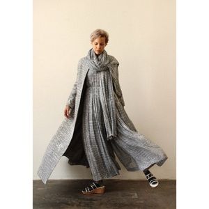 1970’s Demi-couture floor-length coat